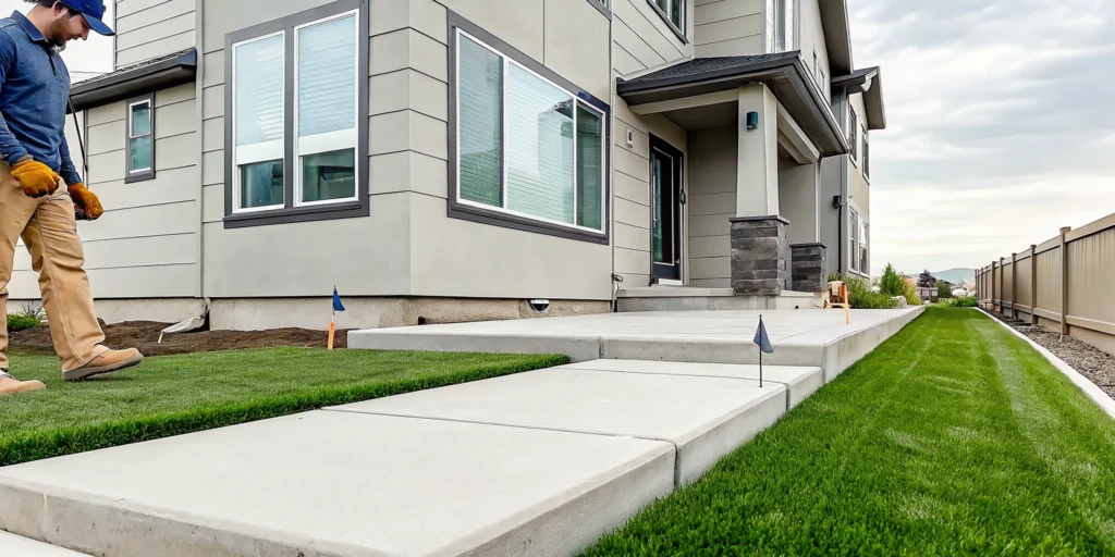 A home's foundation, a key factor in determining the cost to repair.