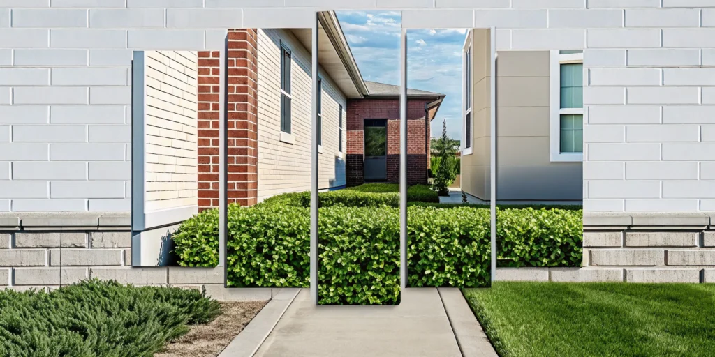 Dallas home with a brick foundation, showing when to get a foundation repair estimate.