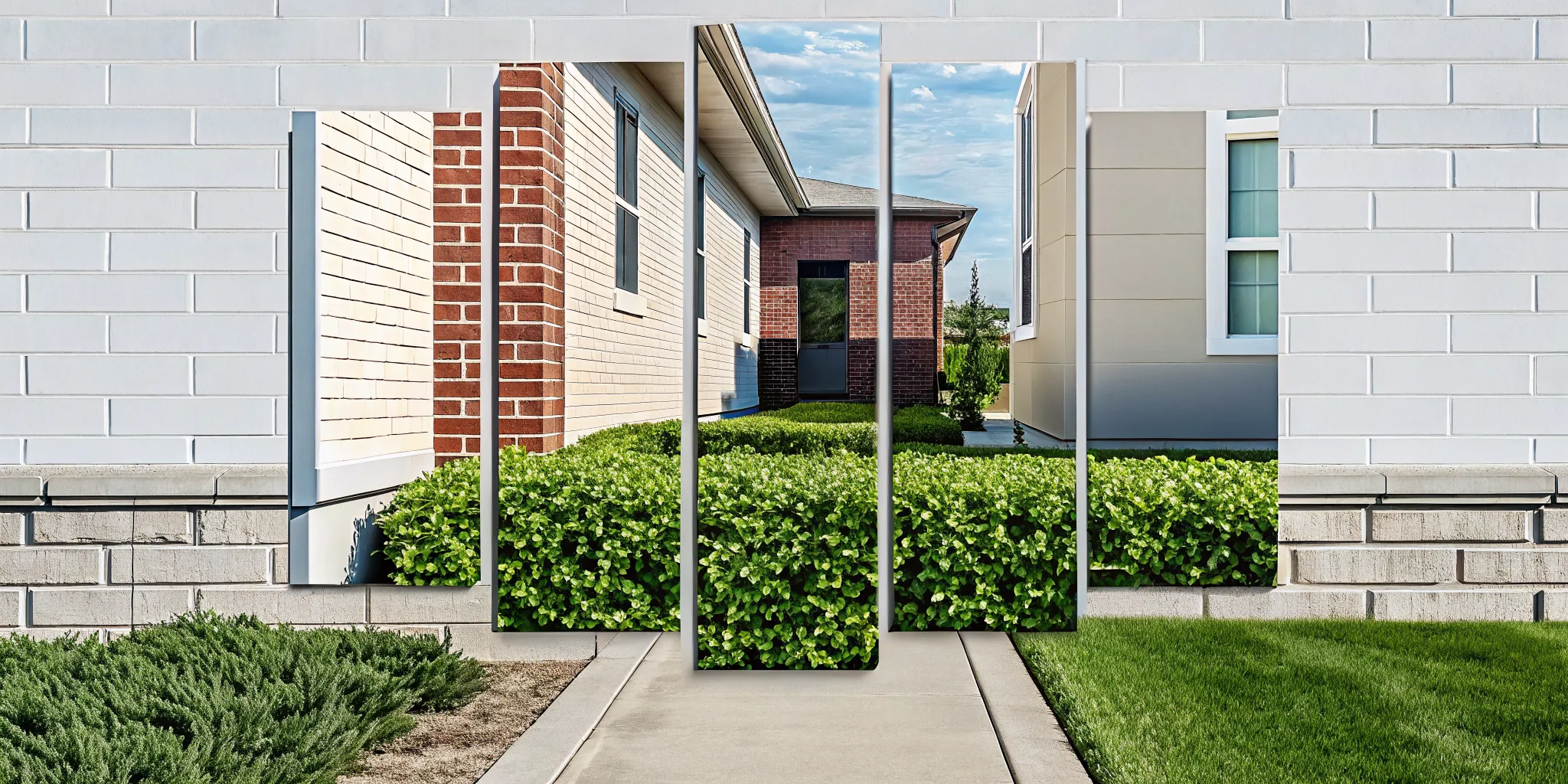 Dallas home with a brick foundation, showing when to get a foundation repair estimate.