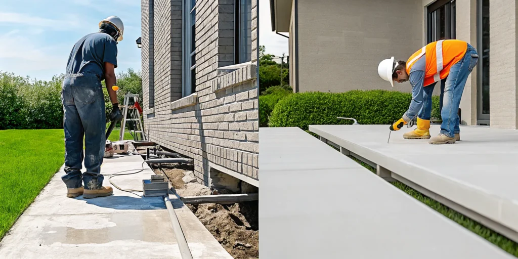Comparison of foundation repair methods for a Dallas home on expansive clay soil