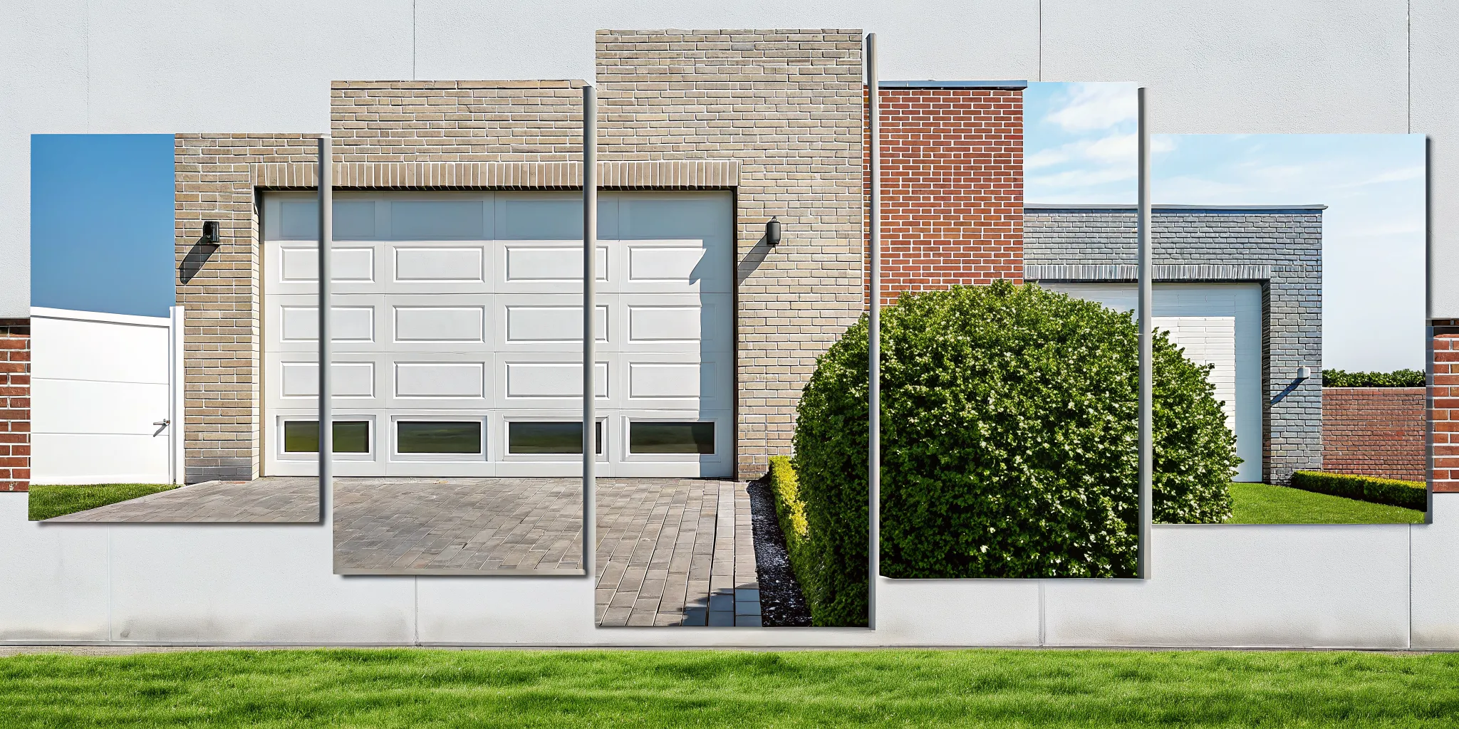 A home's brick foundation, a key place to check for signs of foundation settling.