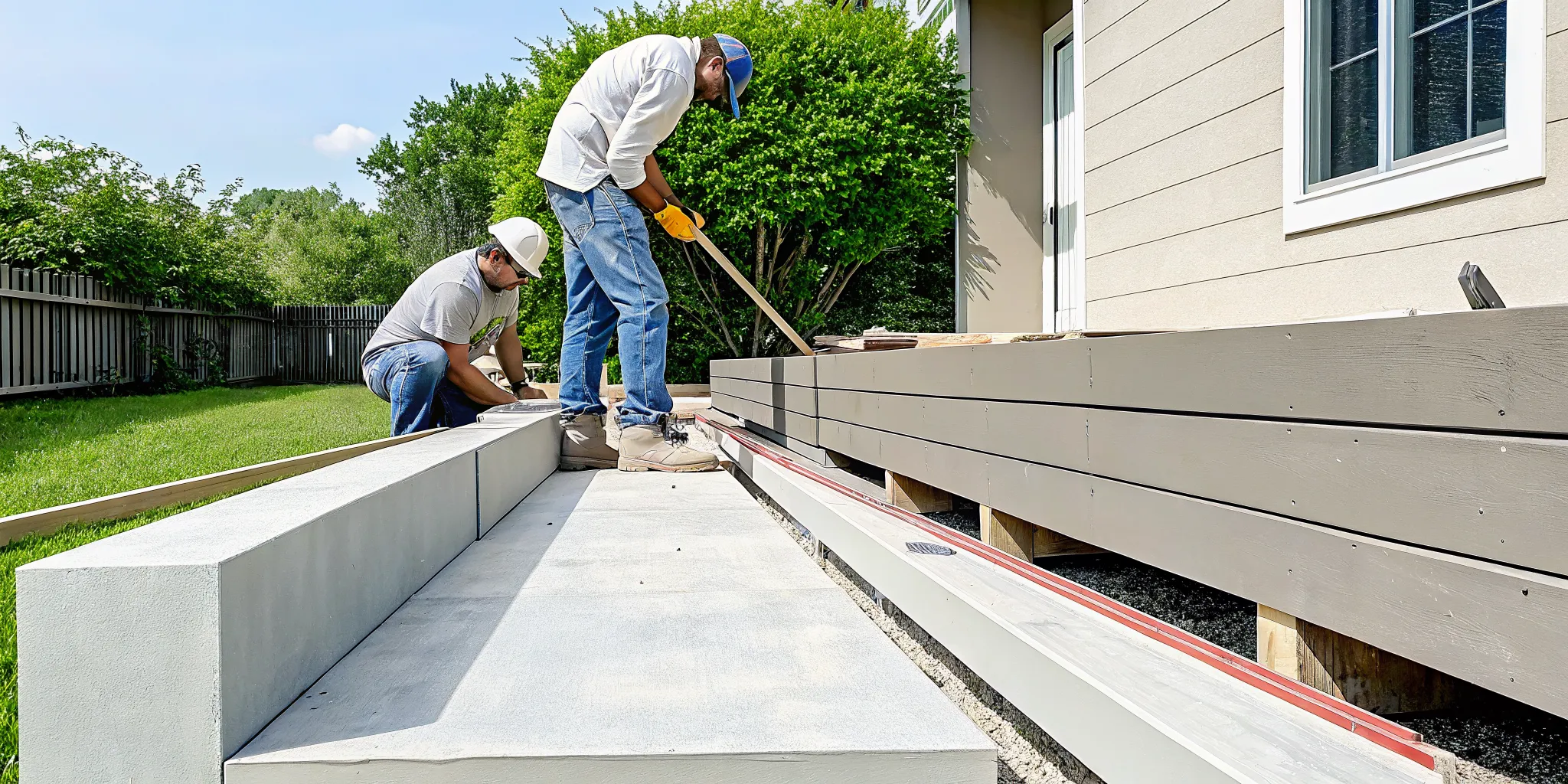 Pier and beam foundation repair in Dallas by a professional crew.